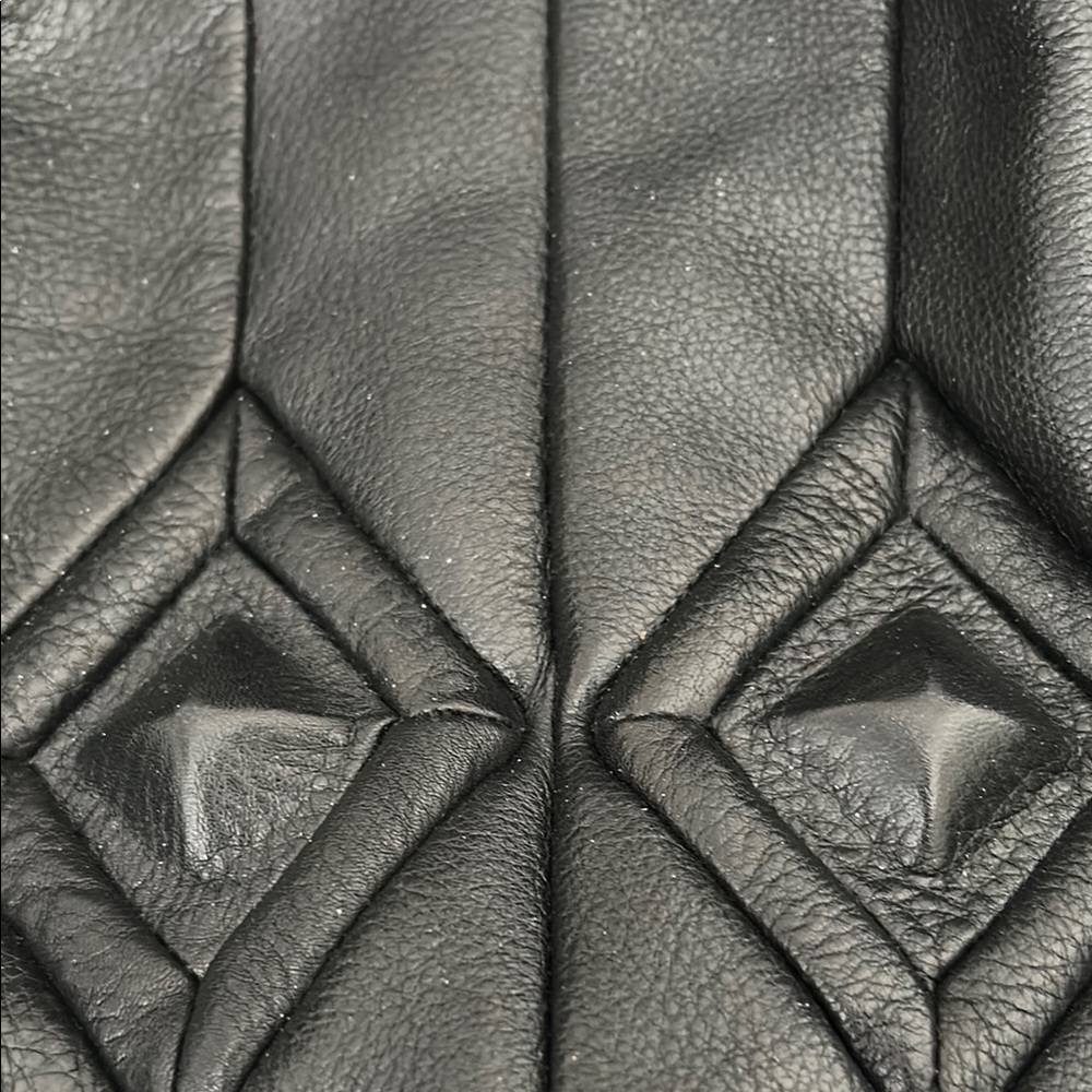 Elliot Lucca Black Leather shoulder bag - Picture 4 of 12
